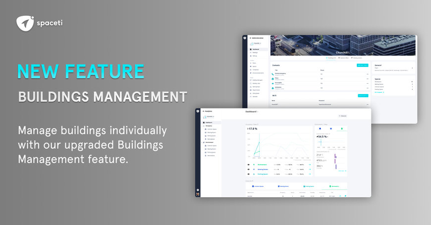 SPACETI INTRODUCES NEWLY UPGRADED BUILDINGS MANAGEMENT FEATURE